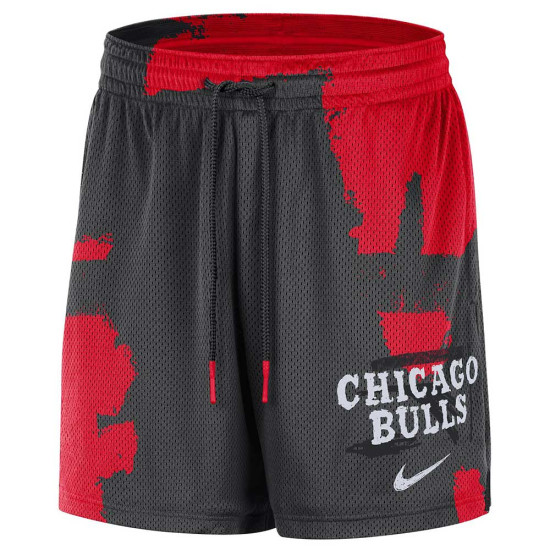 Nike Ανδρικό σορτς Chicago Bulls Courtside Dri-FIT NBA Mesh Practice Shorts